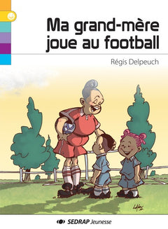 grand-mere joue au football