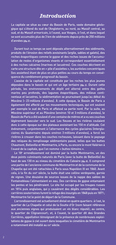 Balade géologique à Paris 18e