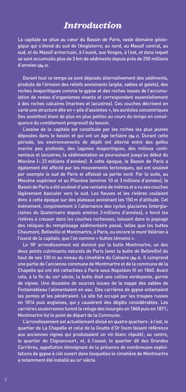 Balade géologique à Paris 18e