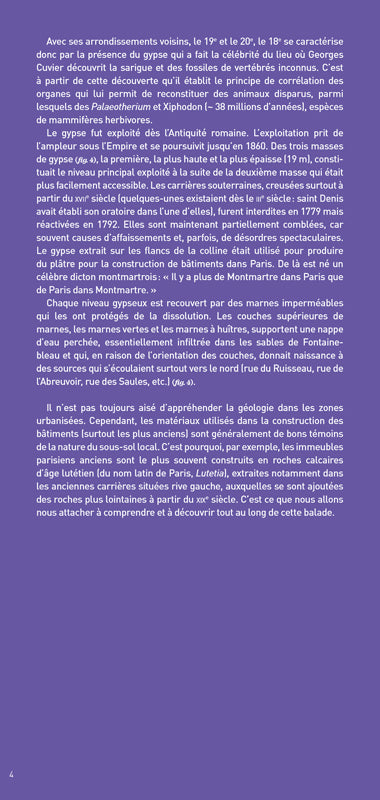 Balade géologique à Paris 18e