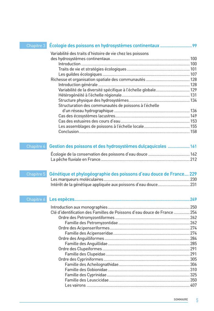 Les poissons d'eau douce de France