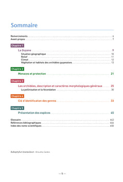 Les Orchidées de Guyane