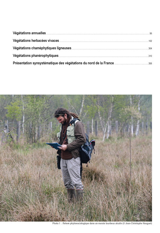 Végétation du nord de la France: Guide de determination