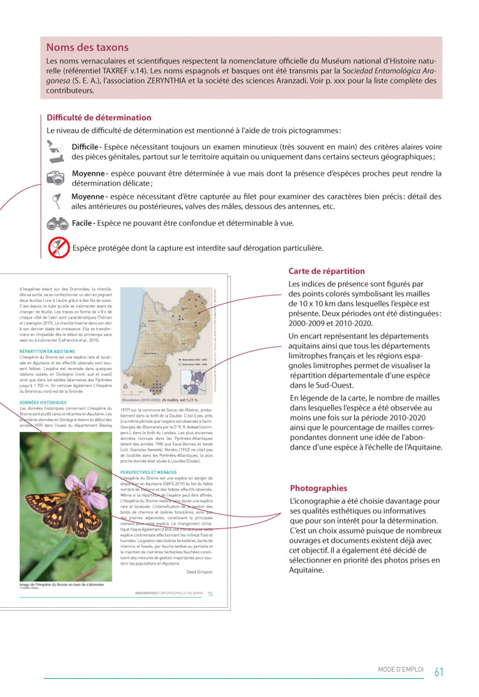 Atlas des papillons de jour d'Aquitaine