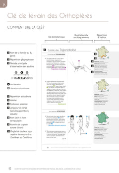 Cahier d'identification des orthoptères France Belgique Luxembourg Suisse 2e édition