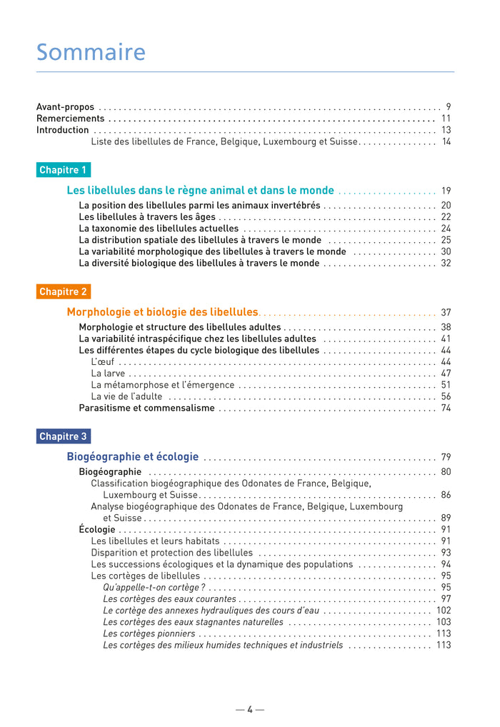 Libellules de France, Belgique, Luxembourg et Suisse (3ème édition)