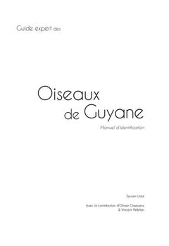 Guide des oiseaux de Guyane