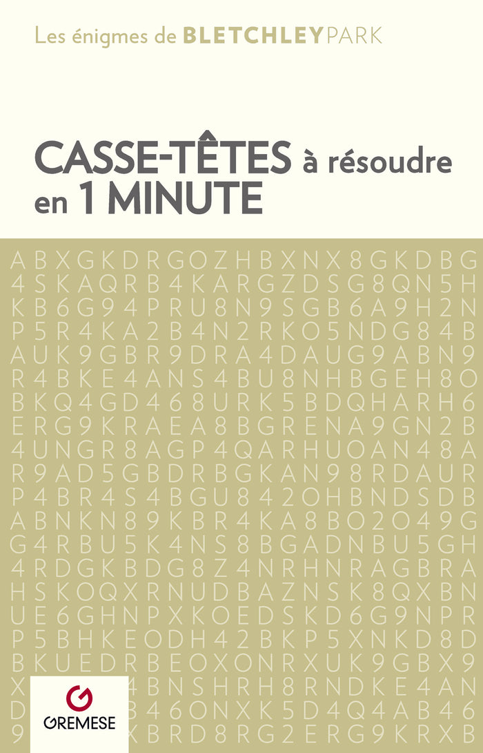 Casse-têtes à résoudre en 1 minute
