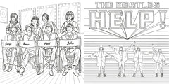 Les Beatles - Livre de coloriage