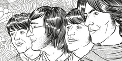 Les Beatles - Livre de coloriage