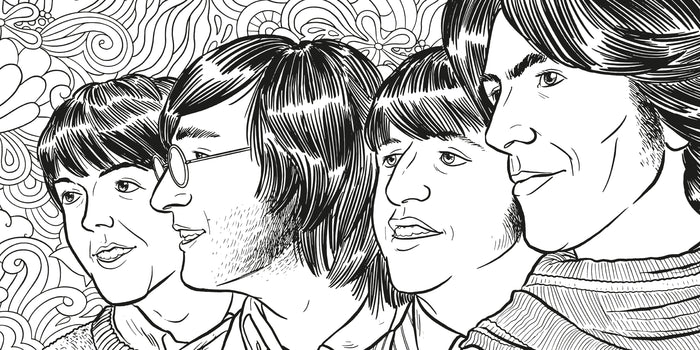 Les Beatles - Livre de coloriage