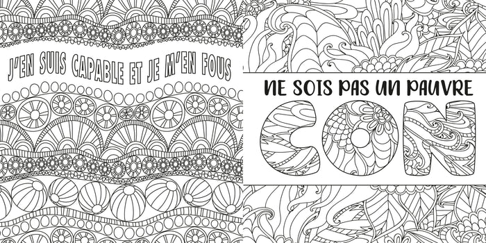 F*ck - Livre de coloriage