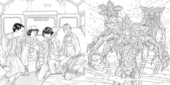 Stranger Things - Livre de coloriage