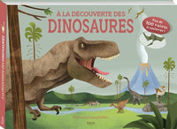 A la découverte des dinosaures : Plus de 100 volets à soulever !