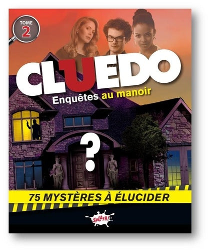 Cluedo - Mon carnet d'enigmes - tome 2 Enquêtes au manoir