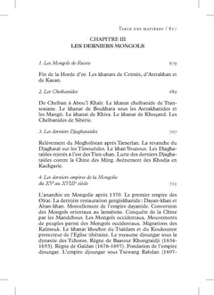 L'empire des steppes