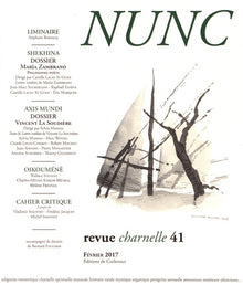 Nunc n°41 Dossiers Maria Zambrano /Vincent La Soudière