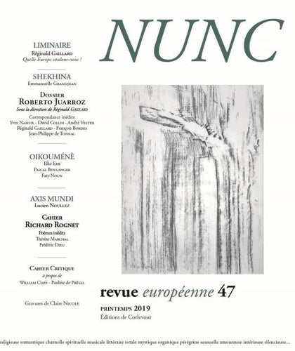 Nunc n°47 Dossier Roberto Juarroz