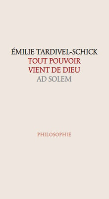 Tout pouvoir vient de Dieu