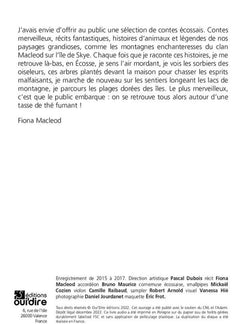 Au pays des porteurs de kilt