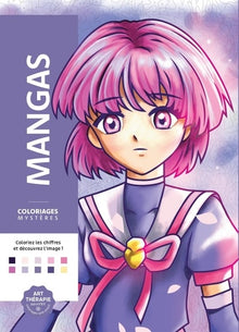 Coloriages mystères - Mangas