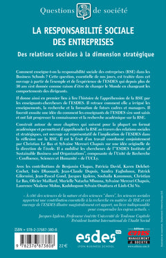 La responsabilité sociale des entreprises