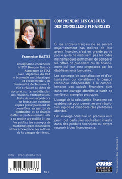 Comprendre les calculs des conseillers financiers