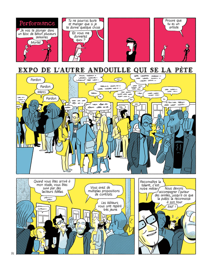 Un auteur de BD en trop