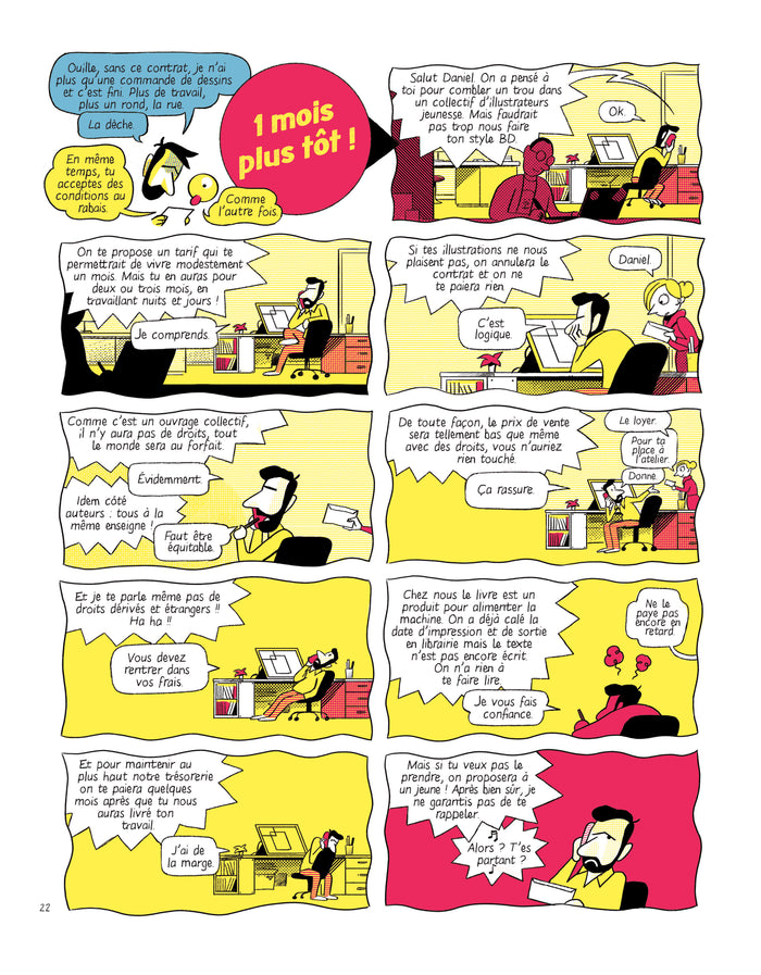 Un auteur de BD en trop