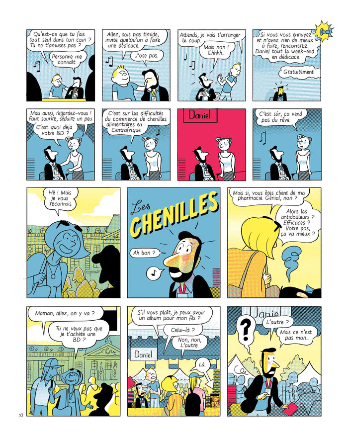 Un auteur de BD en trop