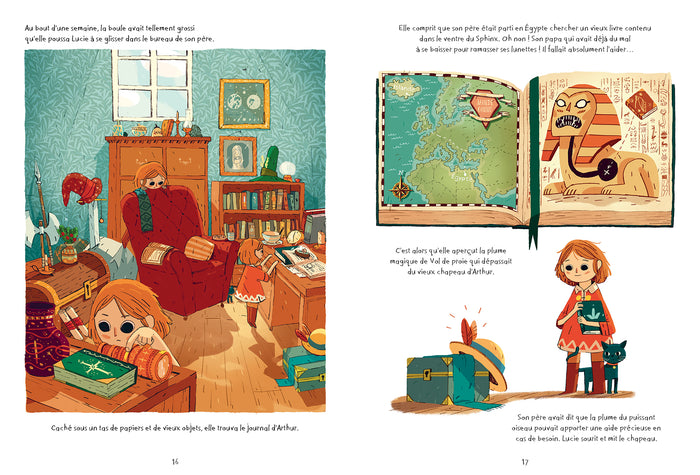 Lucie et l'énigme du Sphinx