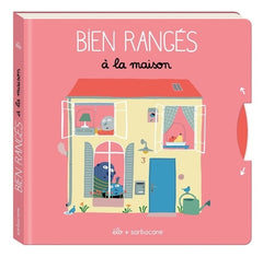 Bien rangés à la maison