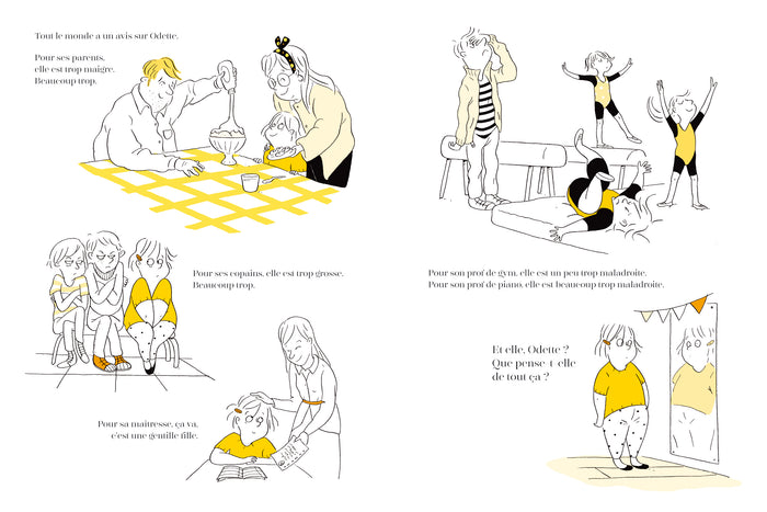 Odette fait des claquettes