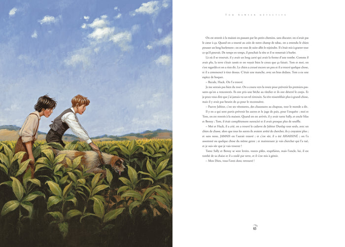 Une aventure de Tom Sawyer détective