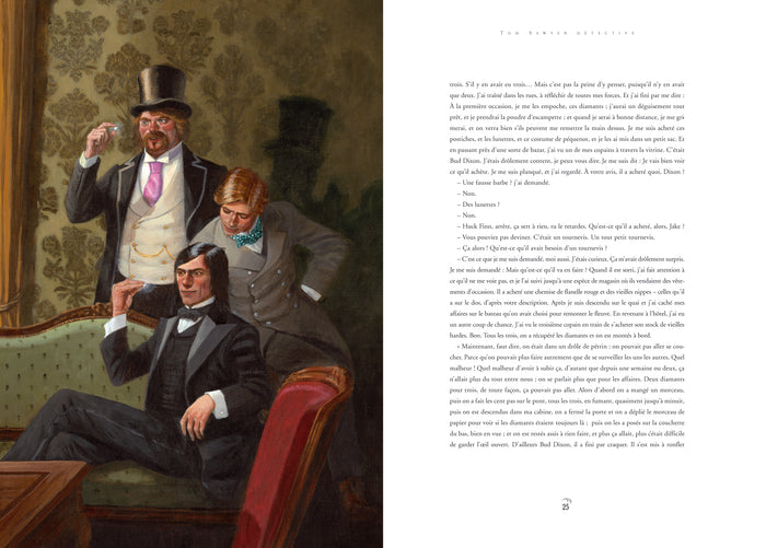 Une aventure de Tom Sawyer détective