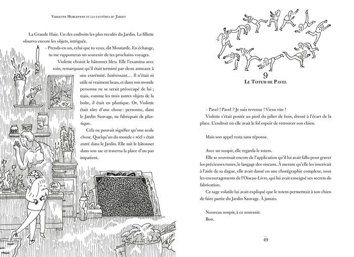 Violette Hurlevent et les fantômes du Jardin