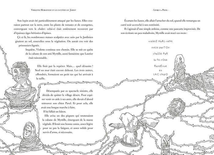 Violette Hurlevent et les fantômes du Jardin