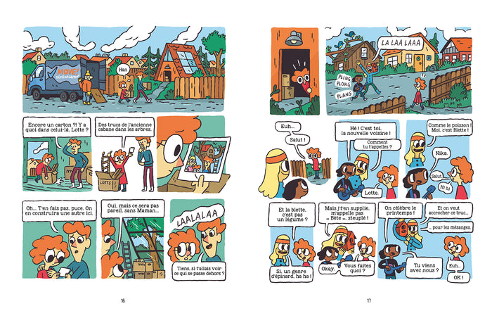 Nika, Lotte, Blette !