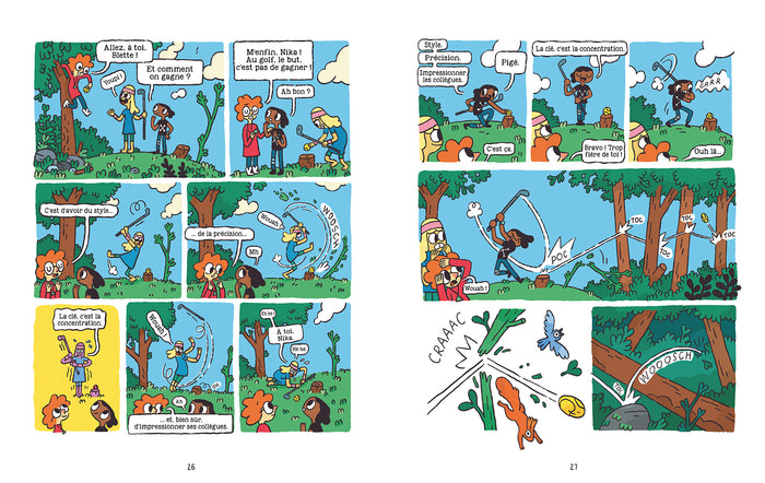 Nika, Lotte, Blette !