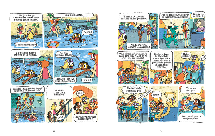 Nika, Lotte, Blette ! C'est reparti ! !