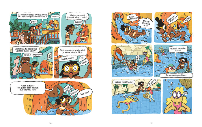 Nika, Lotte, Blette ! C'est reparti ! !