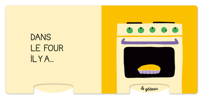 L'imagier qui tourne pas rond - La cuisine