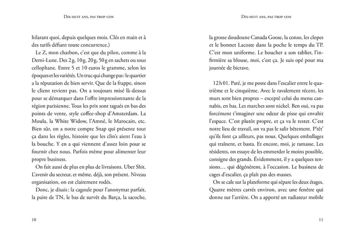 Dix-huit ans pas trop con