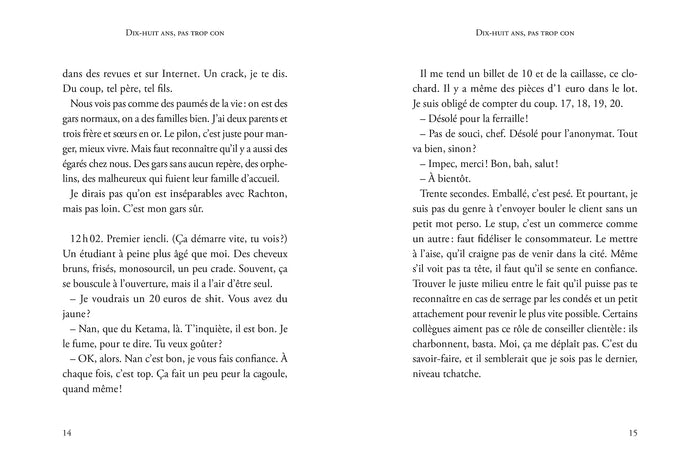 Dix-huit ans pas trop con