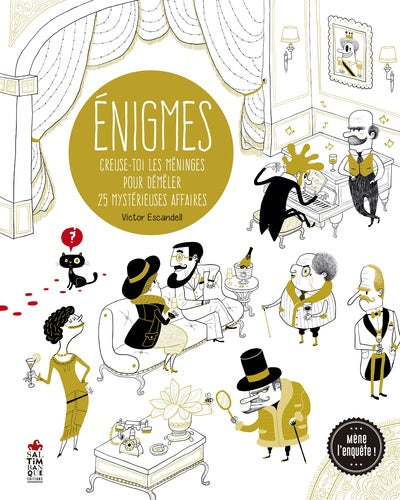 Enigmes creuse-toi les méninges pour démêler 25 mystérieuses affaires