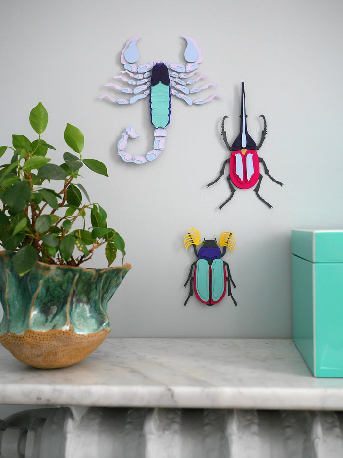 Papier découpé en relief