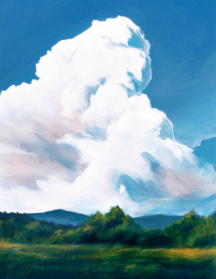 Fan de peinture à l'huile