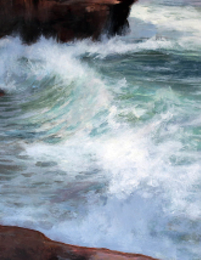 Fan de peinture à l'huile