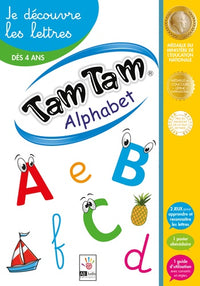 Tam Tam Alphabet- Je découvre les lettres - Coffret