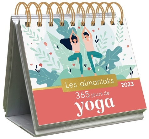 Almaniak 365 jours de yoga 2023 - Calendrier 1 page par jour